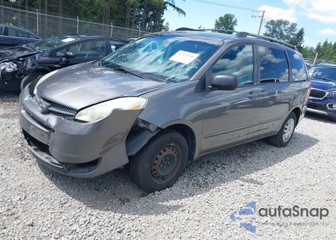 2005 Toyota Sienna Le из США, поврежденный, VIN 5TDZA23C55S321431